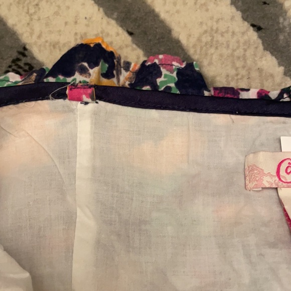 100% COTTON FLORAL SUNDRESS - Picture 7 of 9